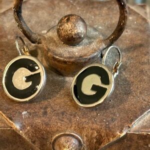 Georgia Bulldogs or Green Bay Packers “G” earrings #football